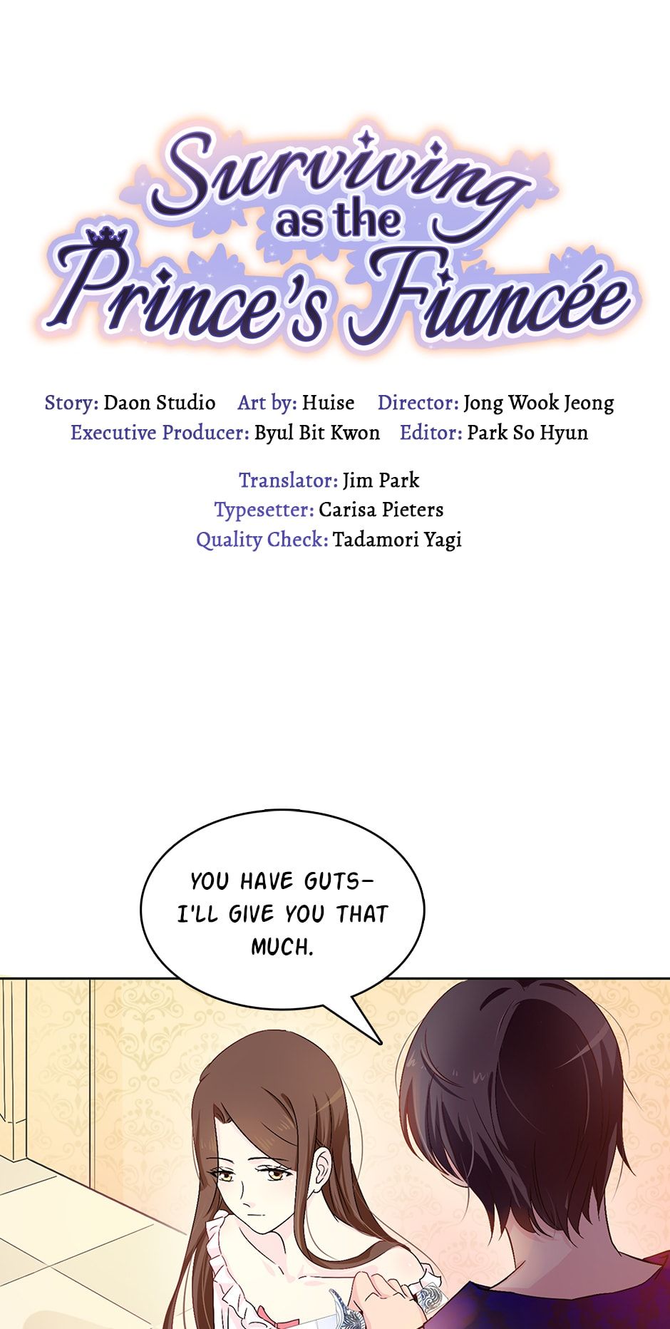 Surviving as the Prince’s Fiancée chapter 8 - page 1