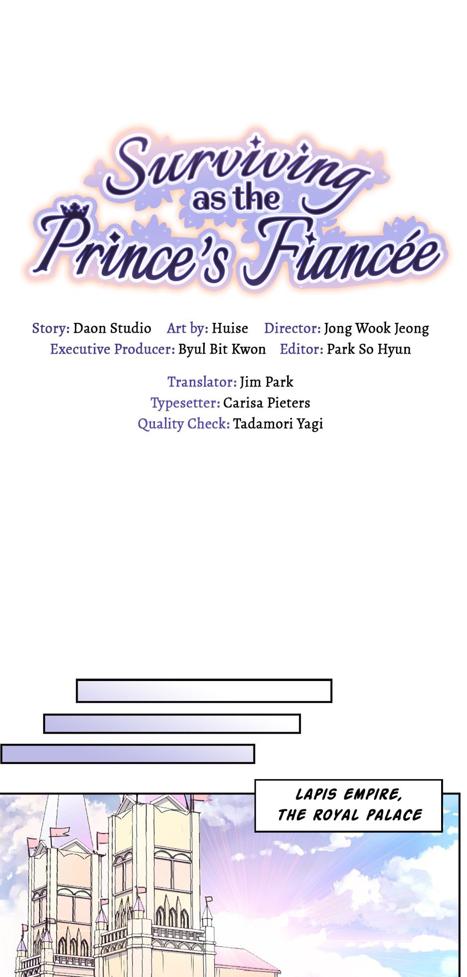 Surviving as the Prince’s Fiancée chapter 3 - page 1