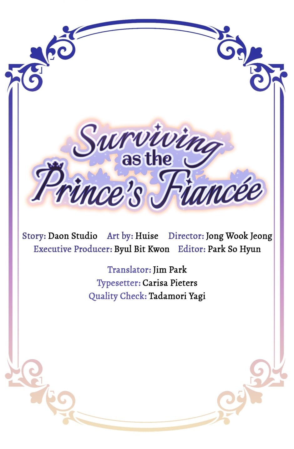 Surviving as the Prince’s Fiancée chapter 2 - page 1