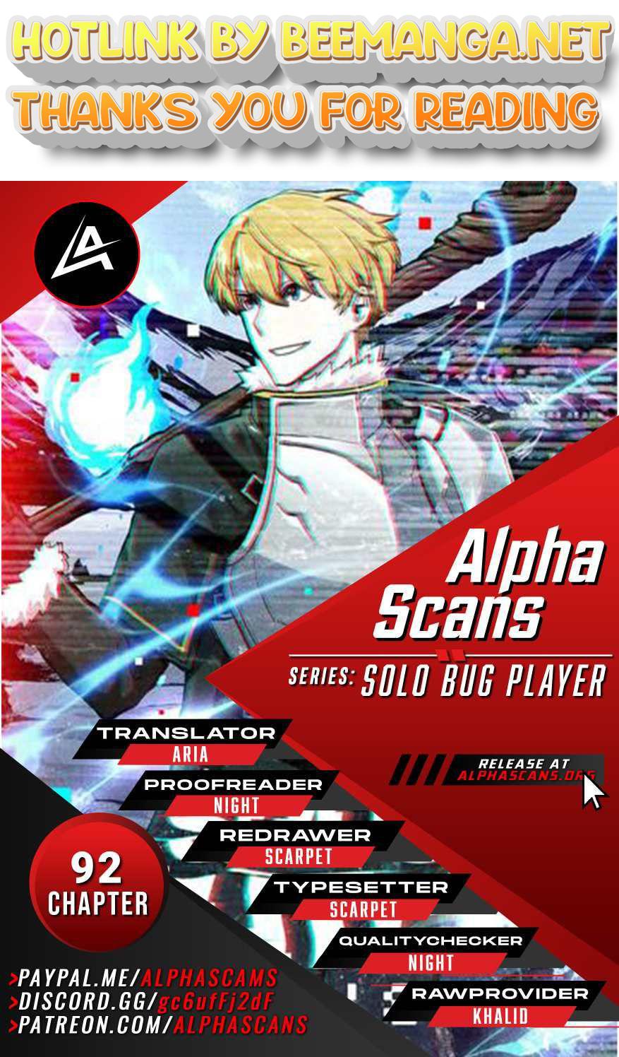Solo Bug Player Chapter 92 - page 1