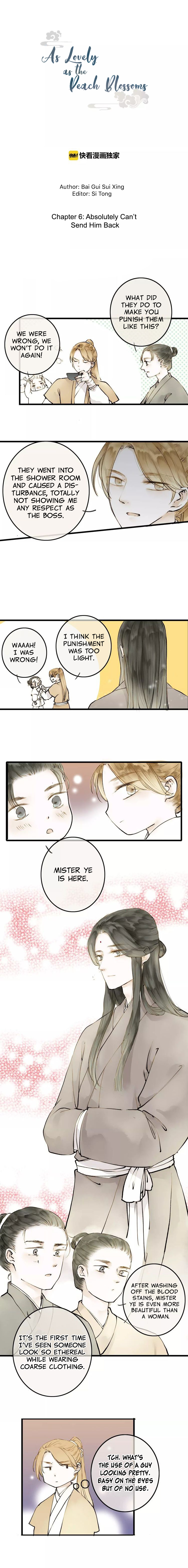 As Lovely as the Peach Blossoms chapter 6 - page 1