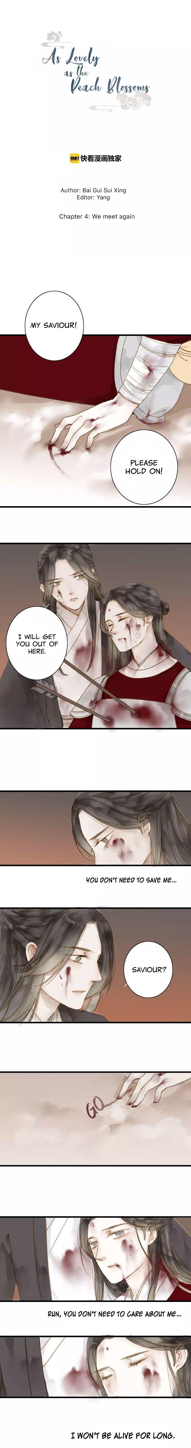 As Lovely as the Peach Blossoms chapter 4 - page 1