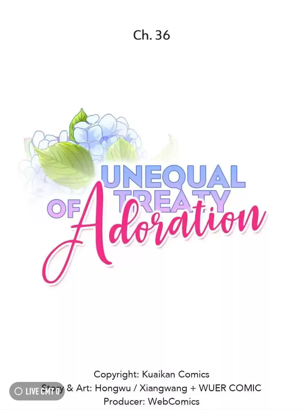 Unequal Treaty of Adoration Chapter 36 - page 1