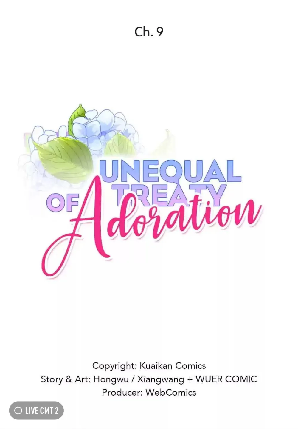 Unequal Treaty of Adoration Chapter 9 - page 1