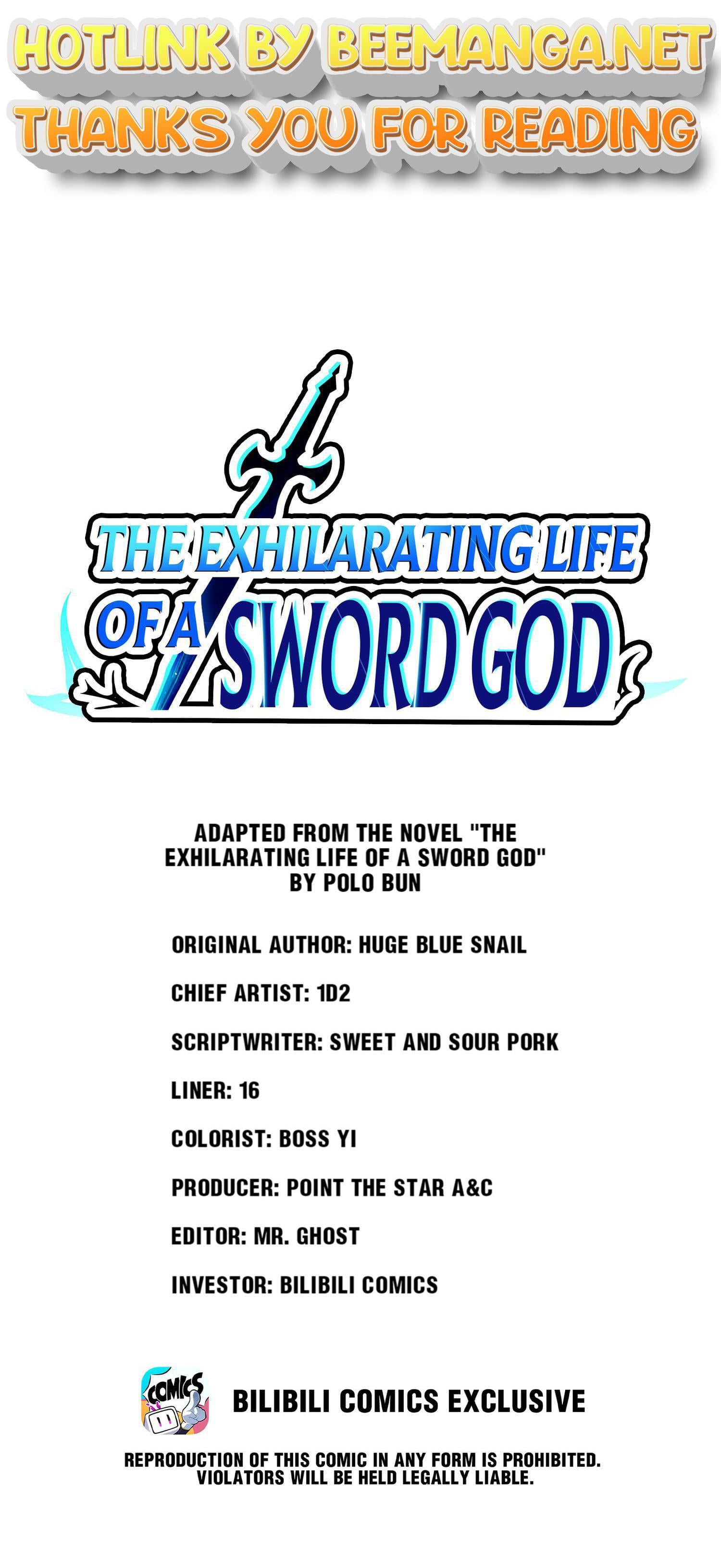 Sword God’s Life Is Not That Boring Chapter 59 - page 1