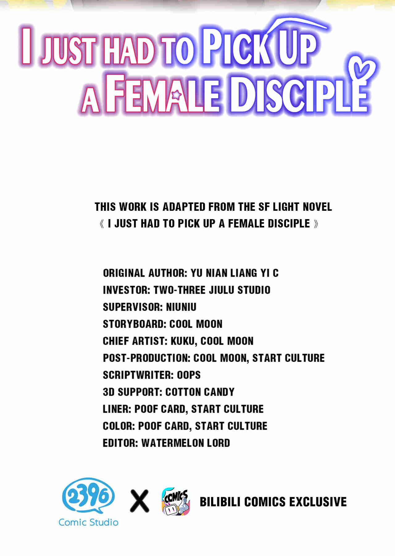 I Just Had To Pick Up A Female Disciple Chapter 65 - page 2