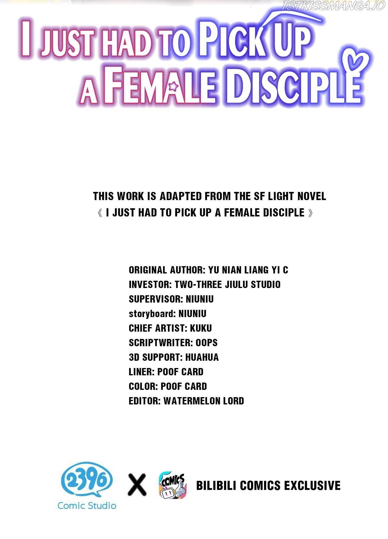 I Just Had To Pick Up A Female Disciple Chapter 47 - page 2