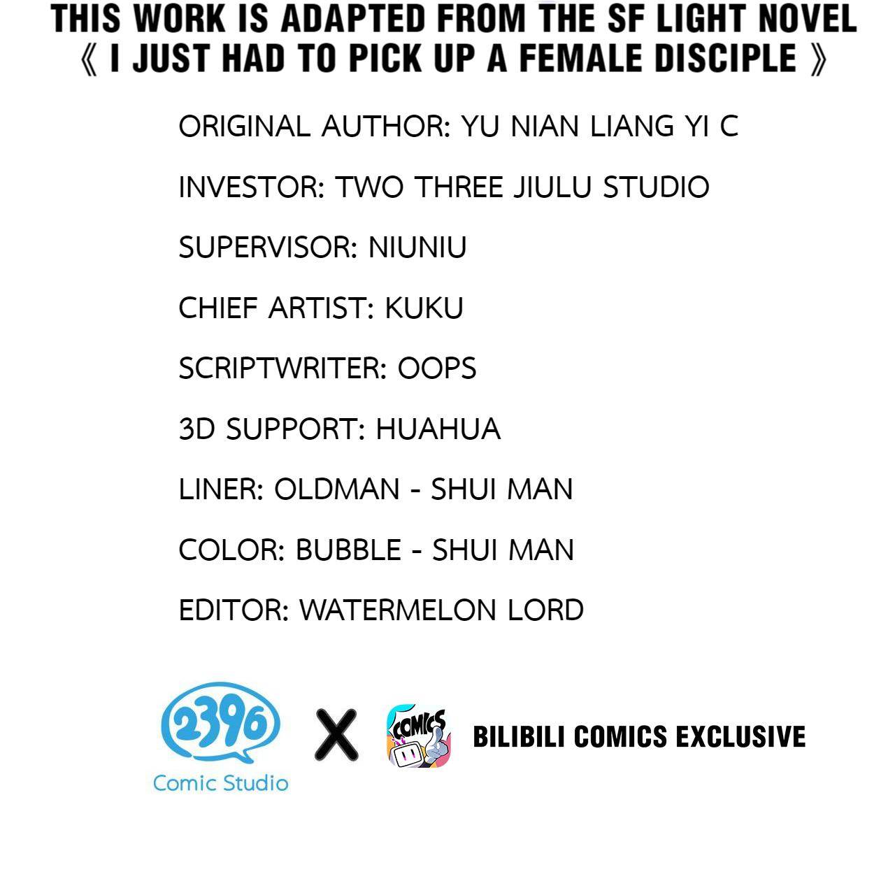 I Just Had To Pick Up A Female Disciple Chapter 6 - page 2