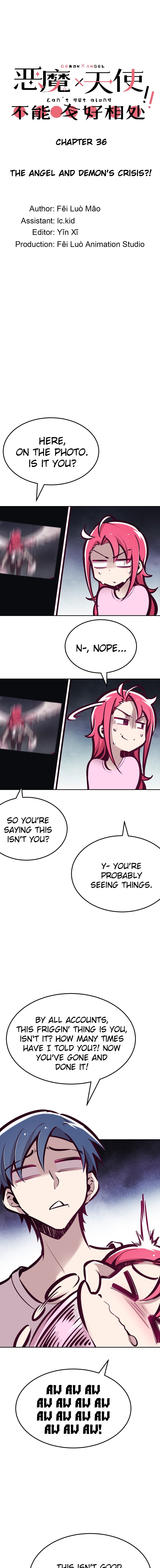 Demon X Angel, Can’t Get Along! chapter 36 - page 1