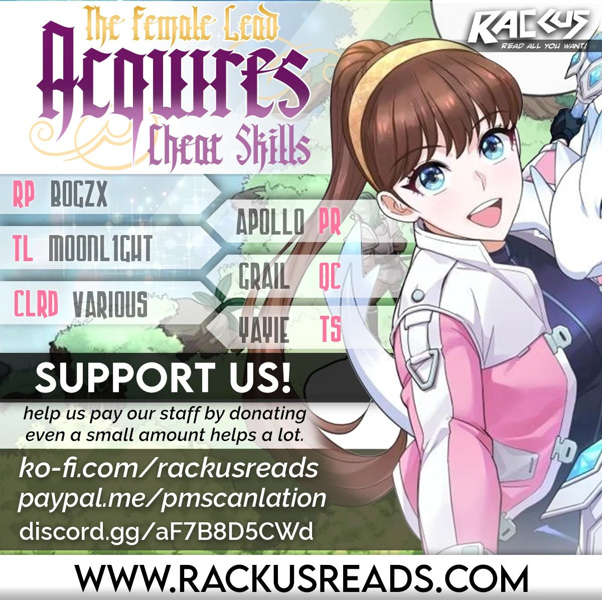 The Female Lead Acquires Cheat Skills Chapter 12 - page 1