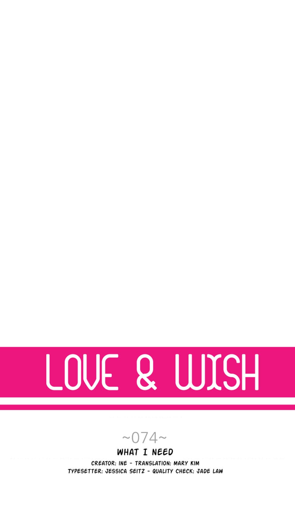Love & Wish Chapter 74 - page 4
