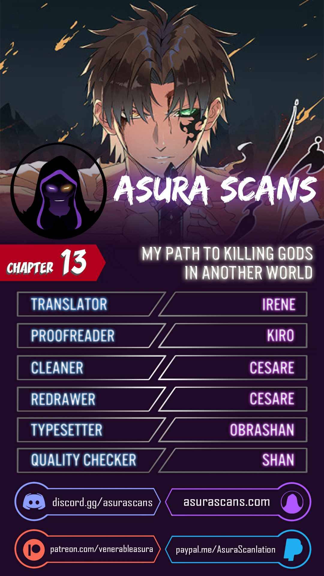 My Way of Killing Gods In Another World chapter 13 - page 1