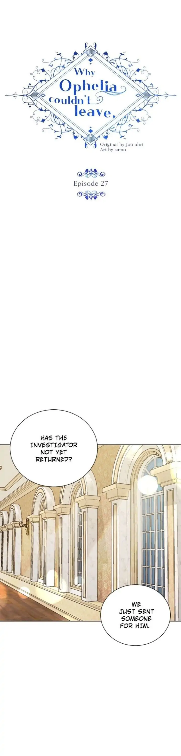 The Reason Why Ophelia Can’t Get Away From The Duke Chapter 27 - page 6