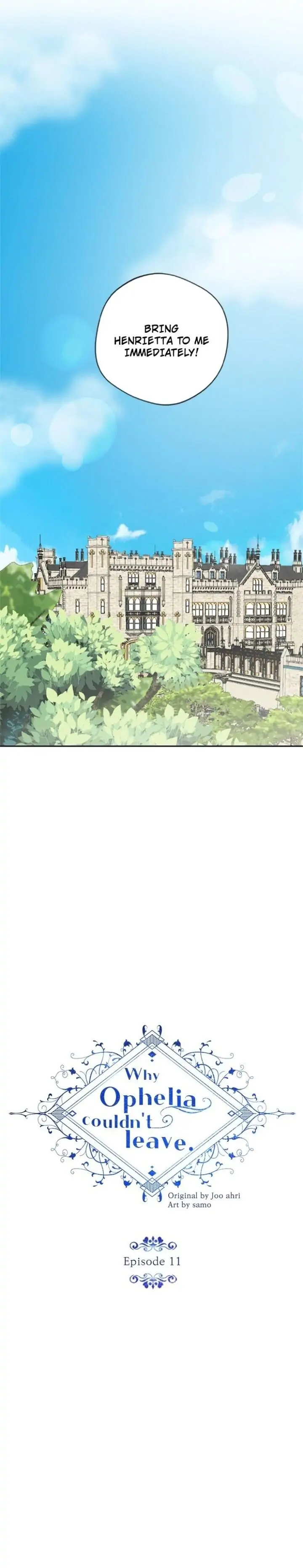 The Reason Why Ophelia Can’t Get Away From The Duke Chapter 11 - page 6