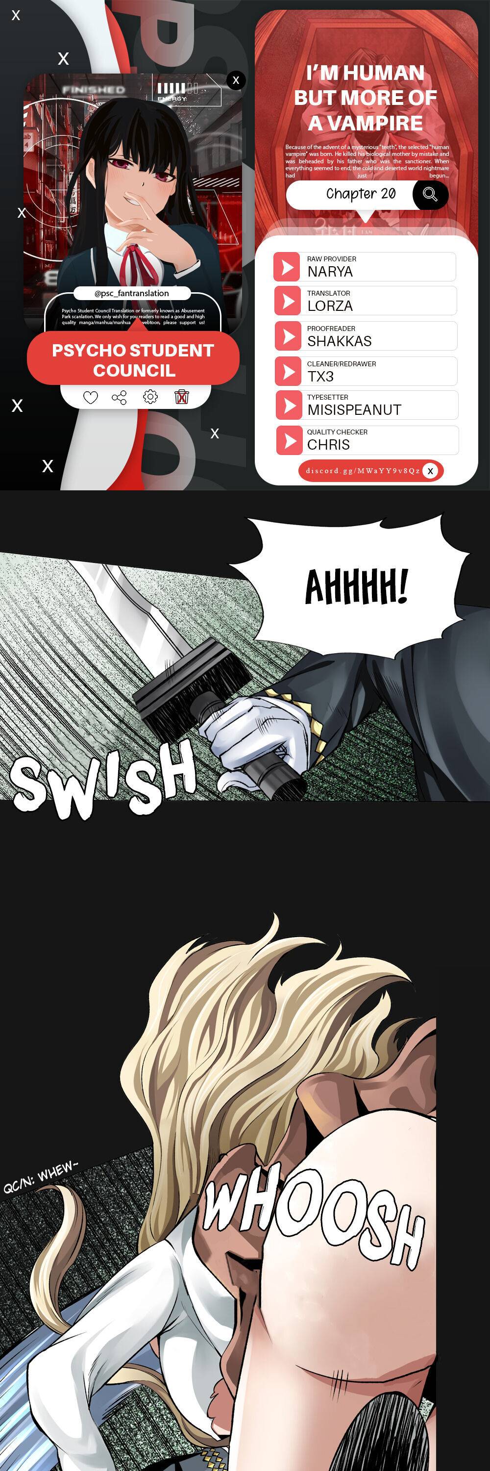 I’m a Human, but More of a Vampire Chapter 20 - page 1