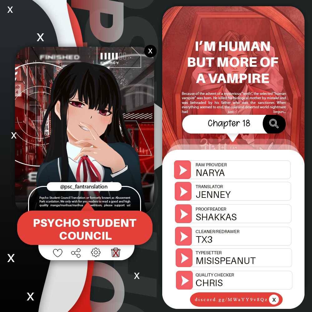 I’m a Human, but More of a Vampire Chapter 18 - page 1