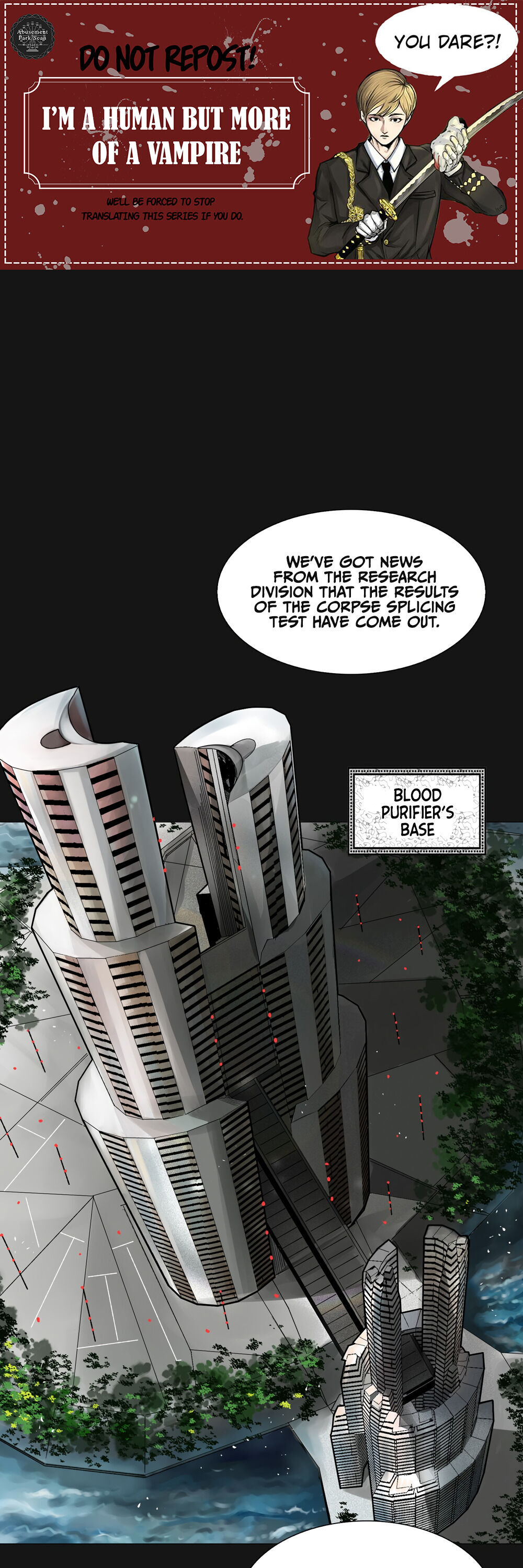 I’m a Human, but More of a Vampire Chapter 11 - page 1