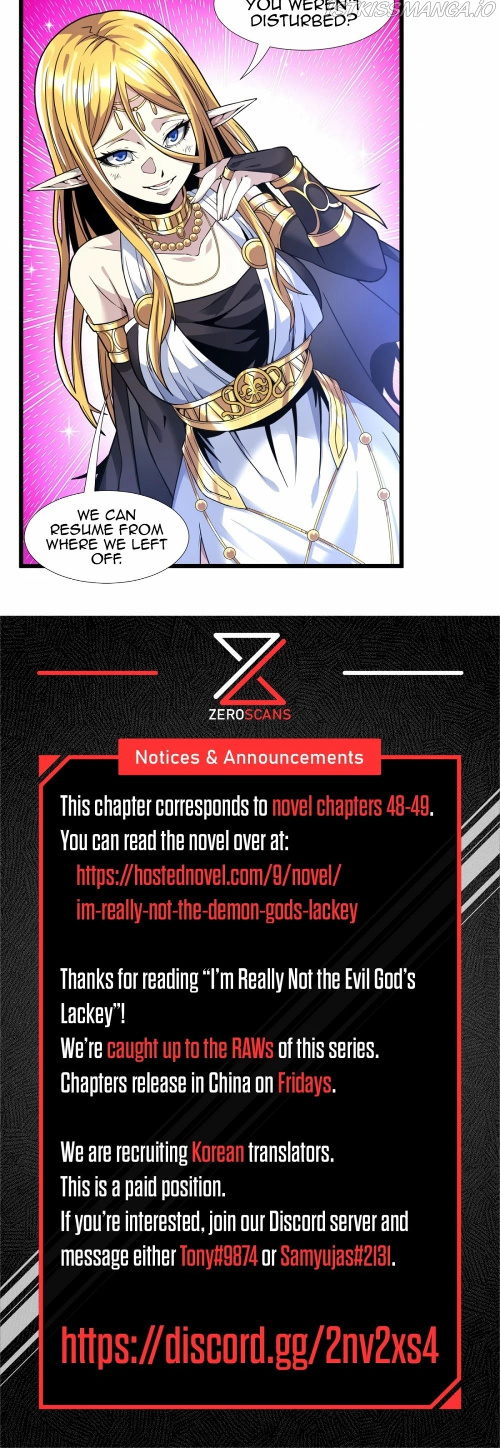 I’m Really Not The Demon God’s Lackey chapter 24 - page 61