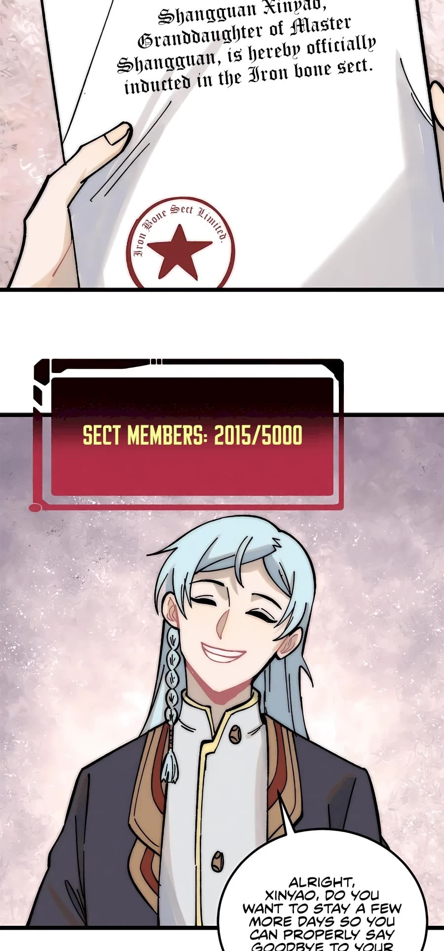 All Hail the Sect Leader chapter 204 - page 12