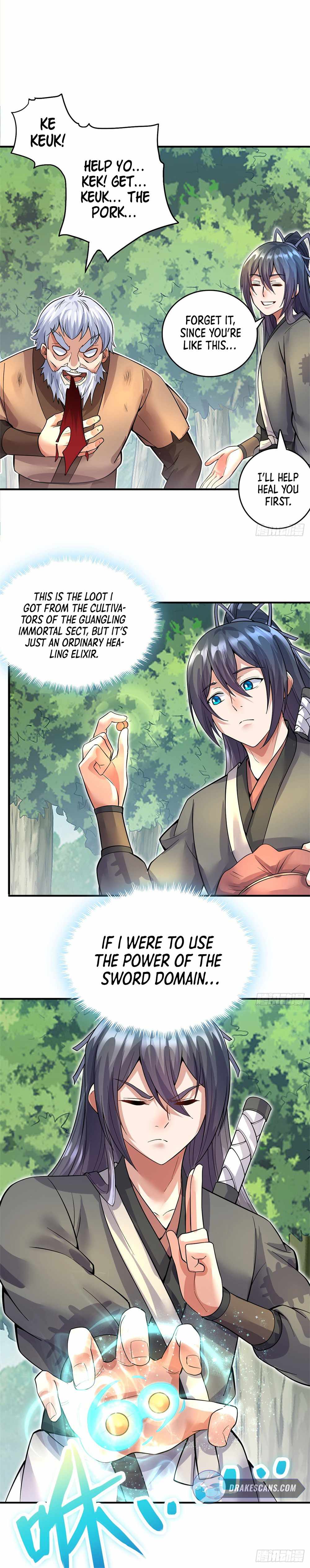 With A Sword Domain, I Can Become The Sword Saint chapter 34 - page 4