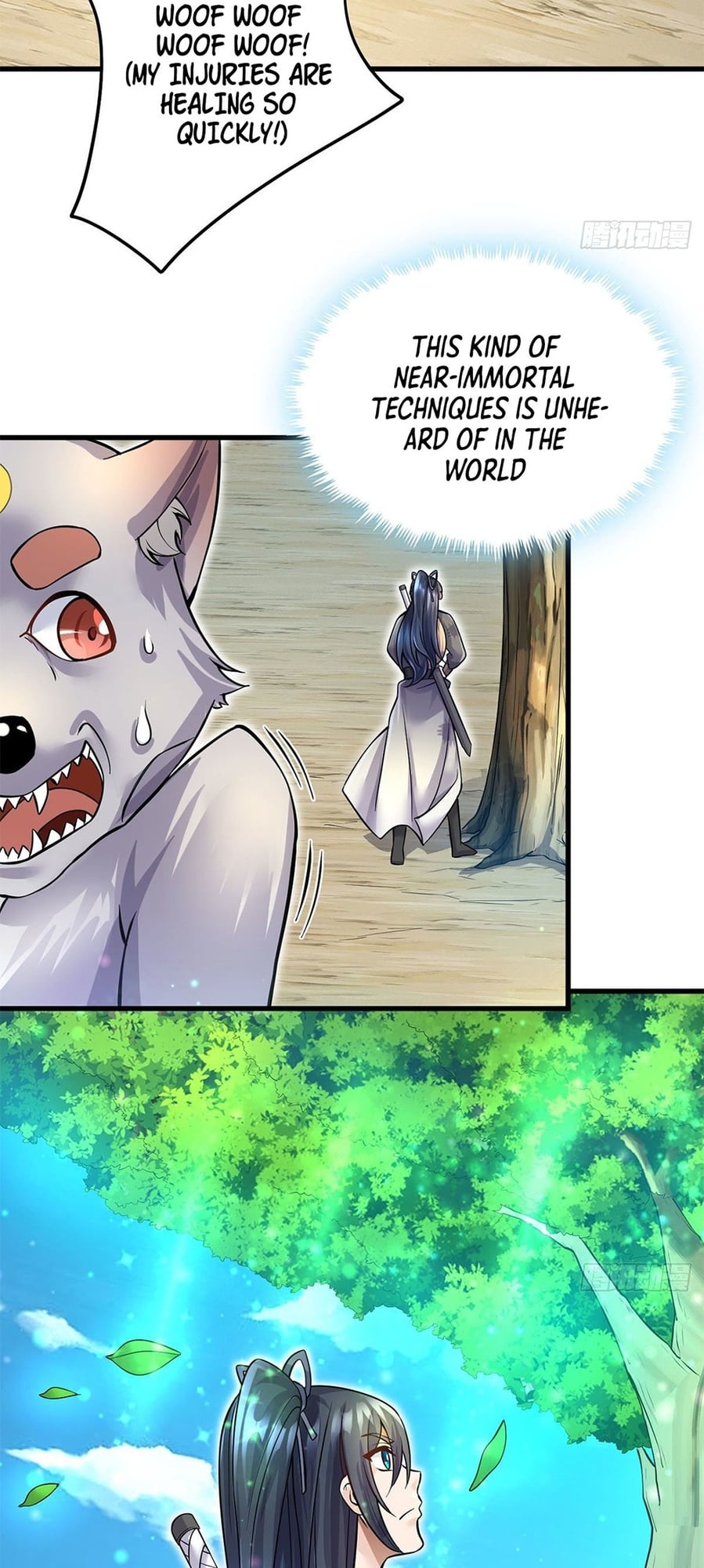 With A Sword Domain, I Can Become The Sword Saint chapter 14 - page 33