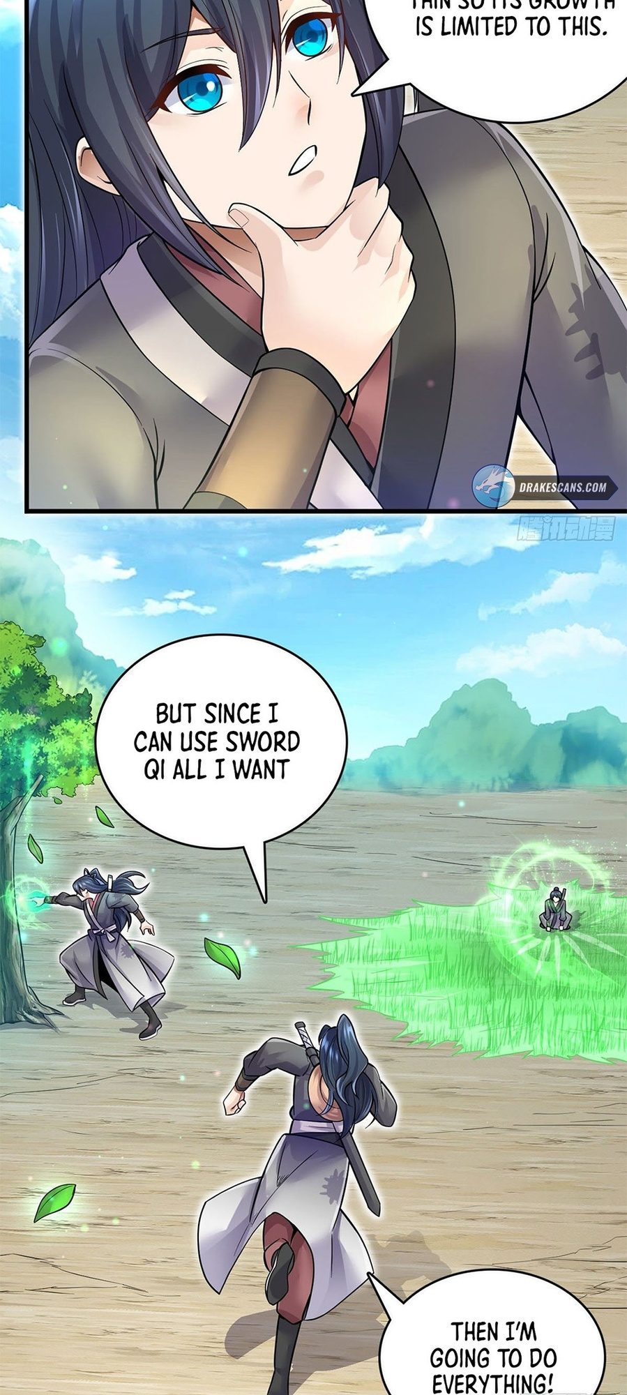 With A Sword Domain, I Can Become The Sword Saint chapter 14 - page 35