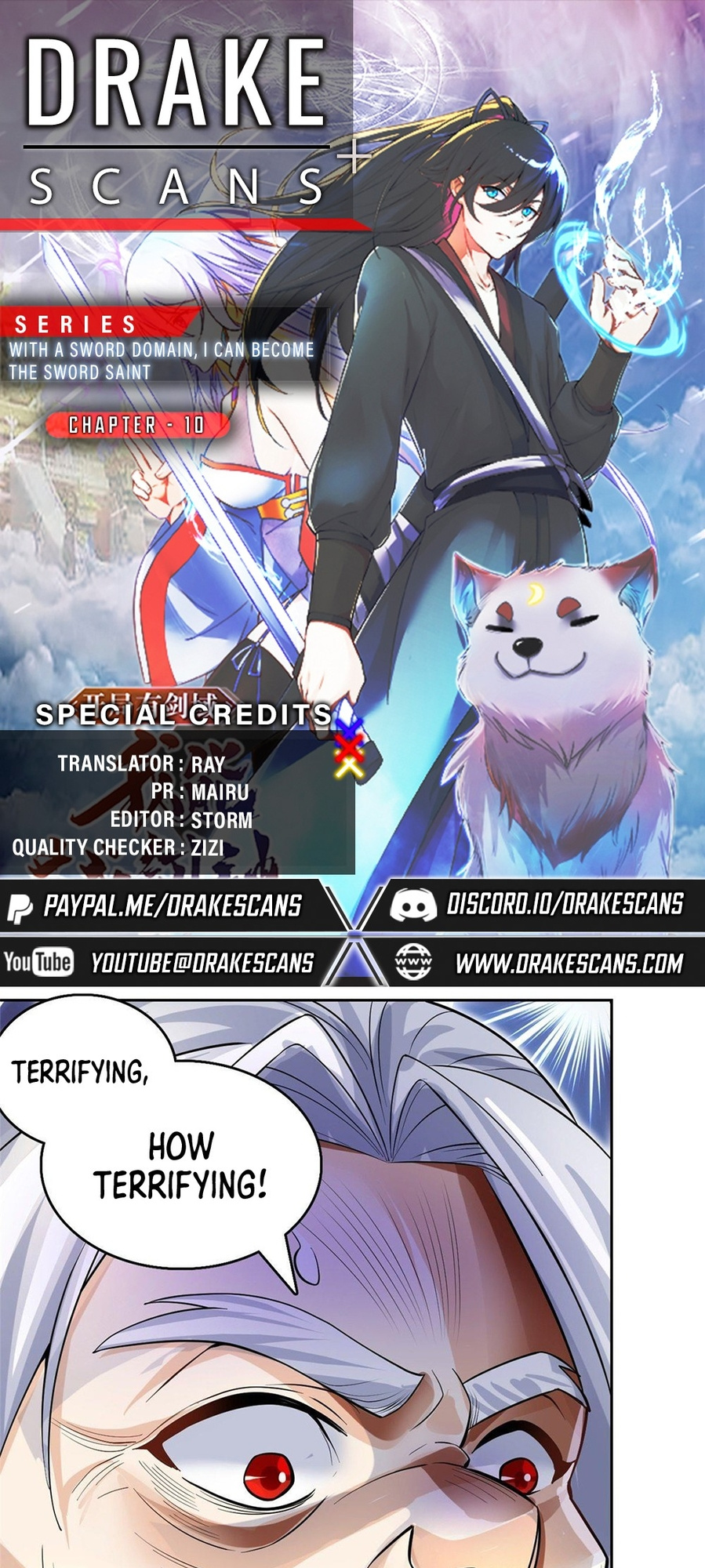 With A Sword Domain, I Can Become The Sword Saint chapter 10 - page 1