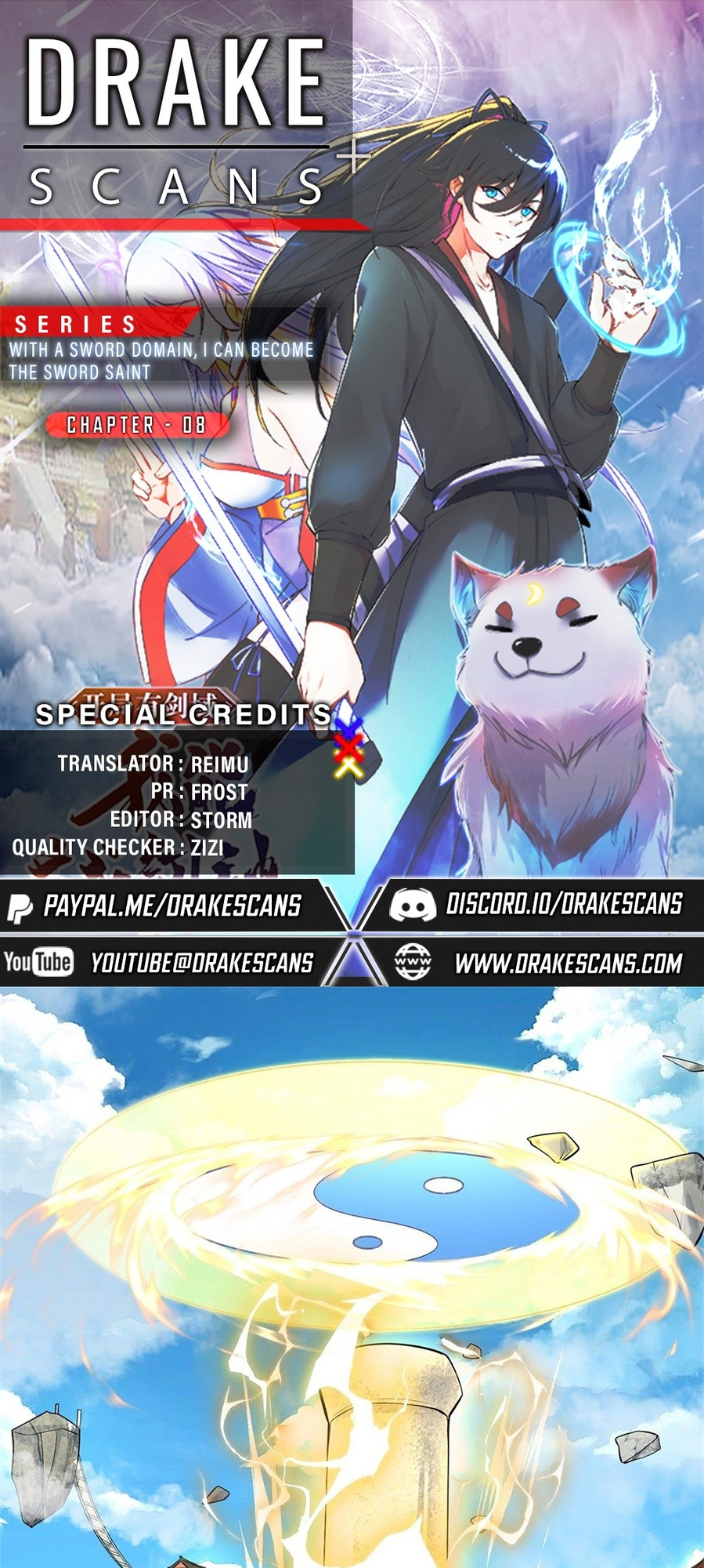 With A Sword Domain, I Can Become The Sword Saint chapter 8 - page 1