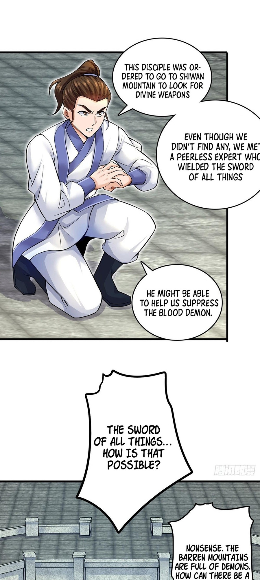 With A Sword Domain, I Can Become The Sword Saint chapter 8 - page 8
