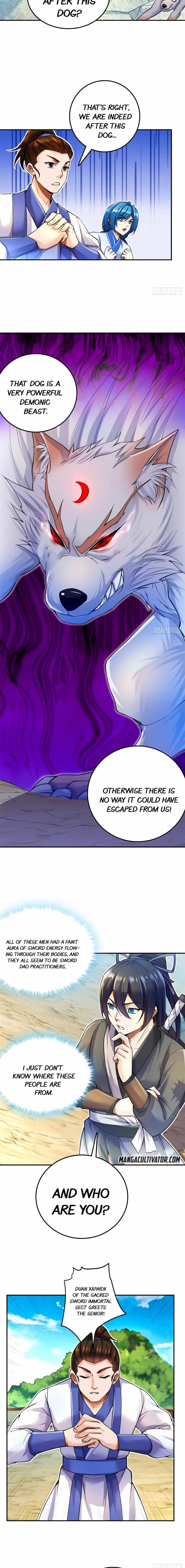 With A Sword Domain, I Can Become The Sword Saint chapter 4 - page 4