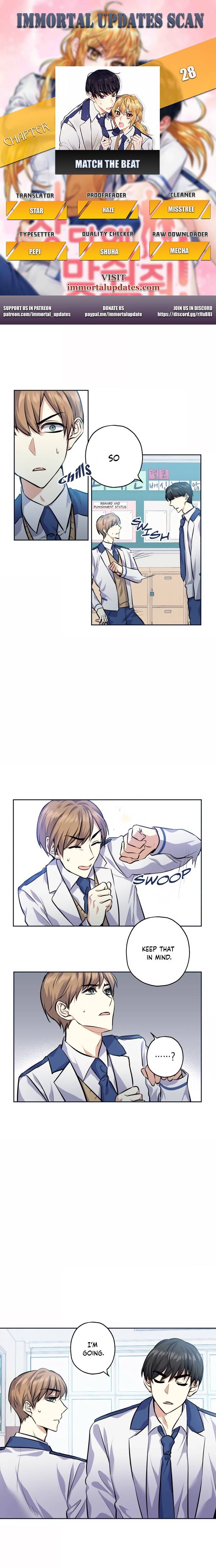 Match The Beat! Chapter 28 - page 1