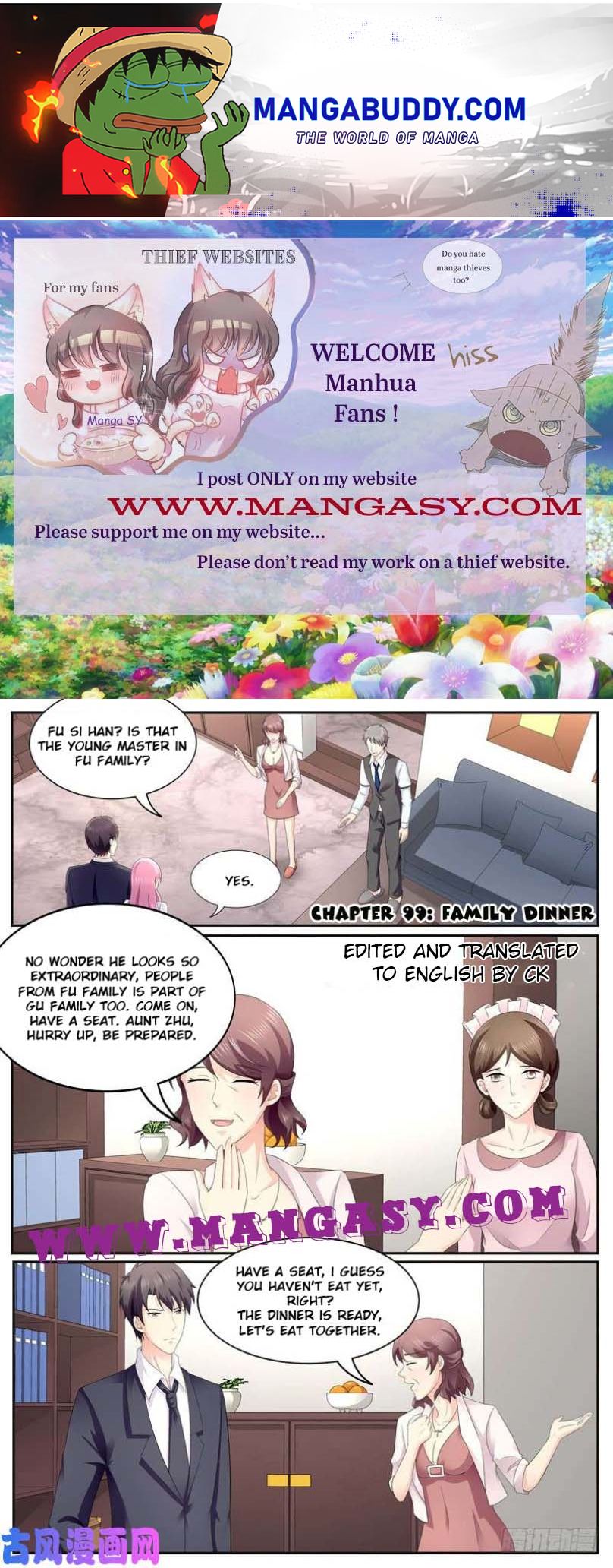 Fu Shao Billionaire Wife Chapter 99 - page 1