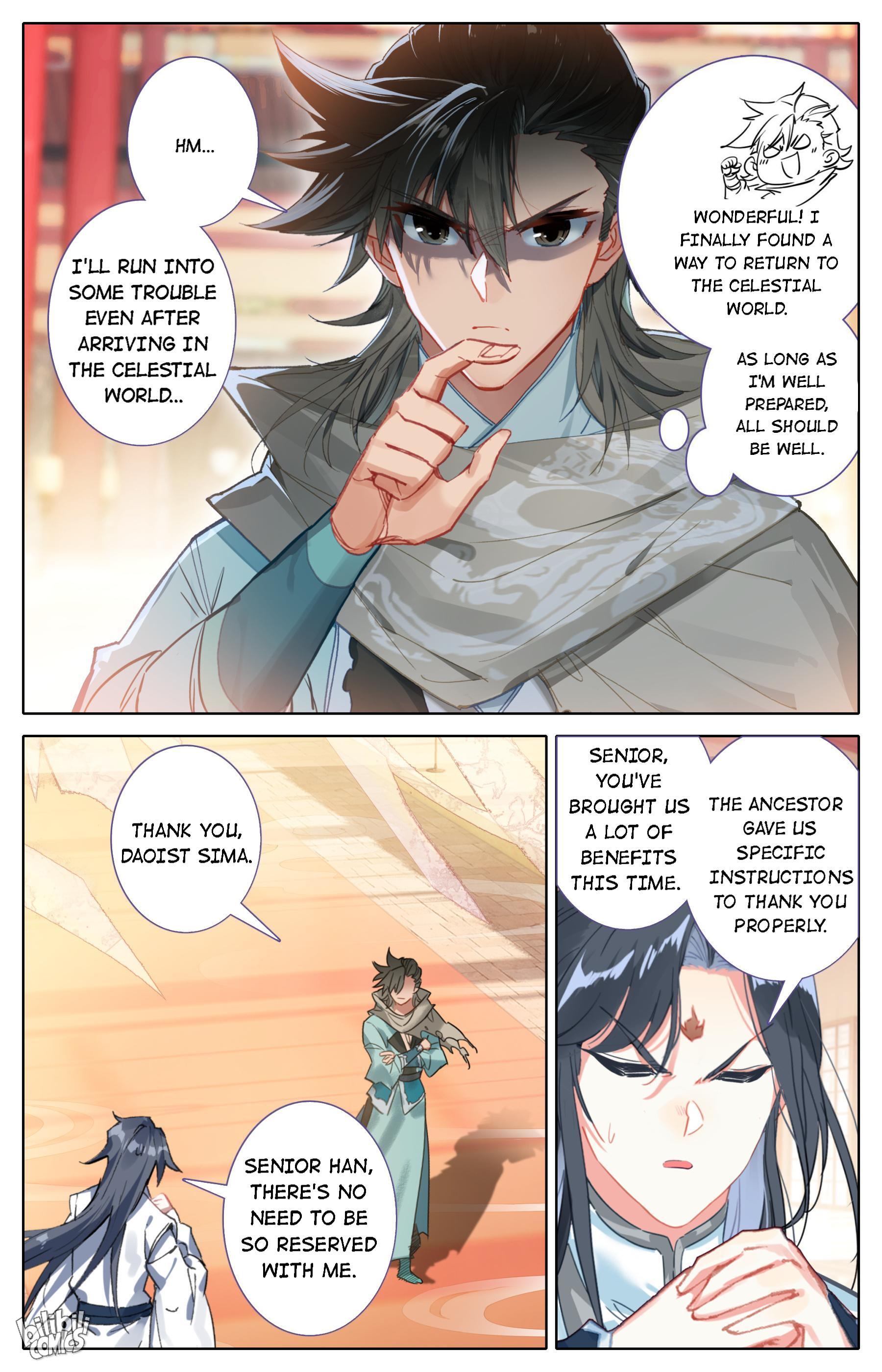 A Record Of A Mortal’s Journey To Immortality—Immortal World Arc chapter 85 - page 3