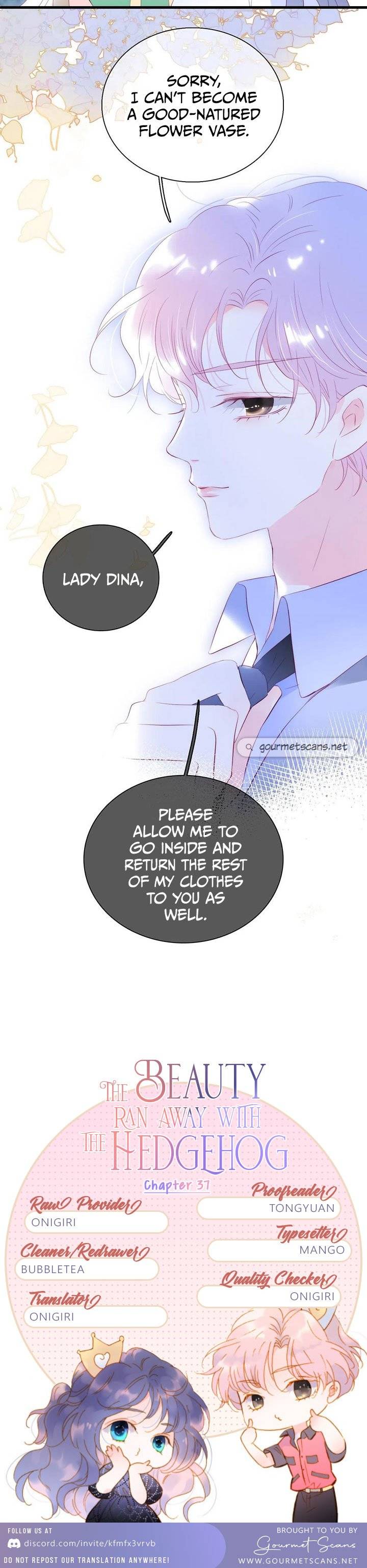 The Beauty Ran Away with The Hedgehog Chapter 37 - page 20