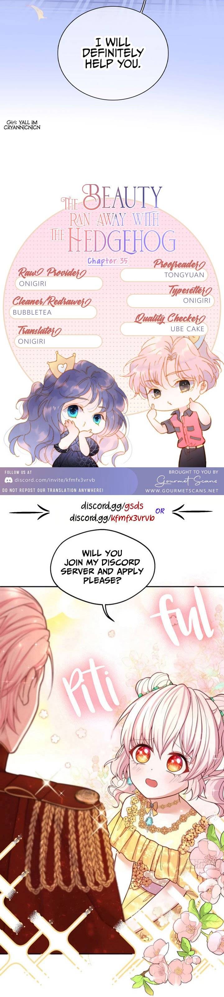 The Beauty Ran Away with The Hedgehog Chapter 35 - page 23