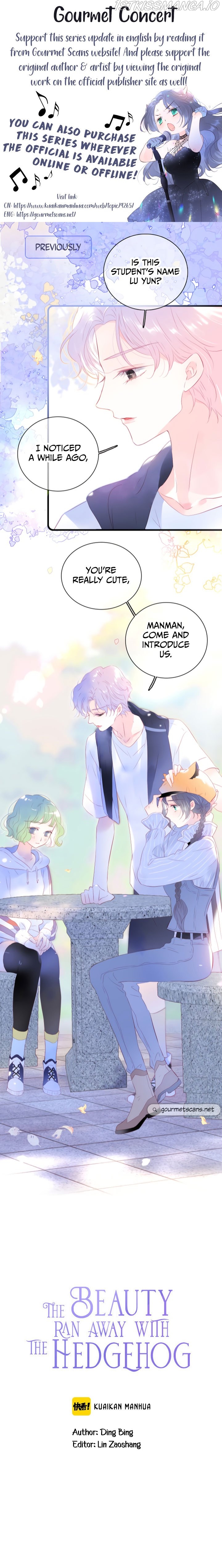 The Beauty Ran Away with The Hedgehog Chapter 33 - page 1