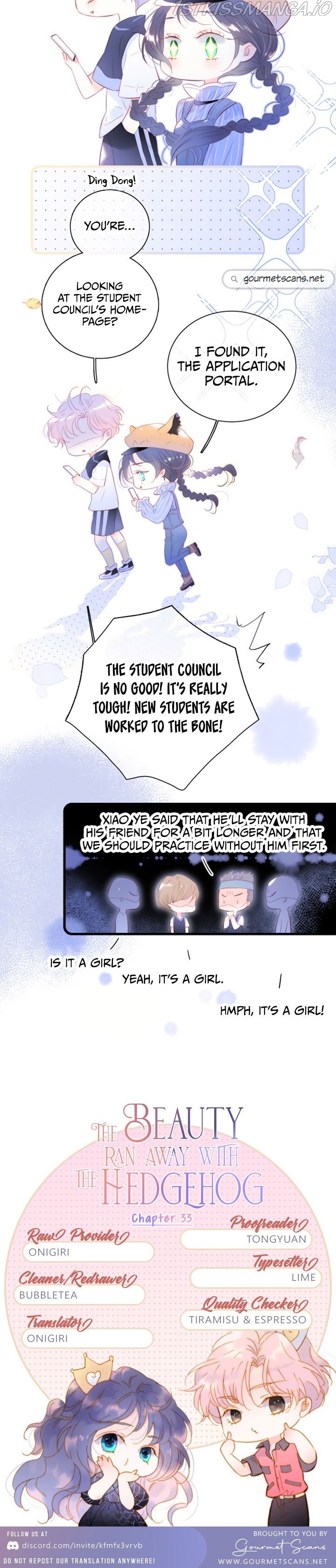 The Beauty Ran Away with The Hedgehog Chapter 33 - page 15