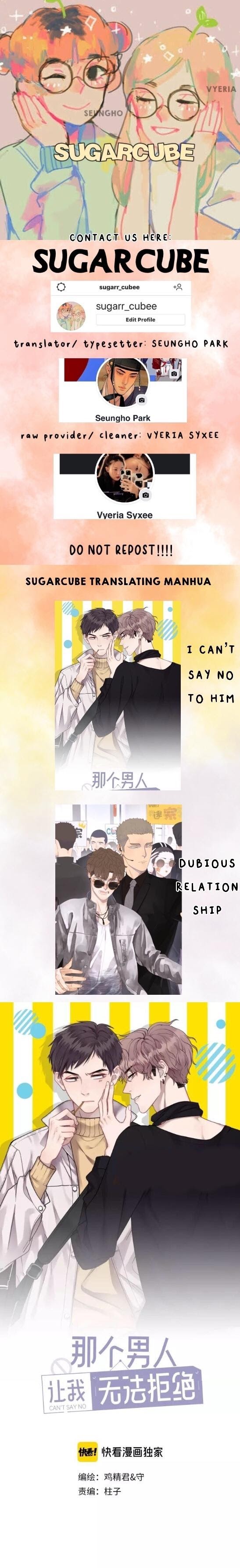 I Can’t Say No To Him Chapter 13 - page 1