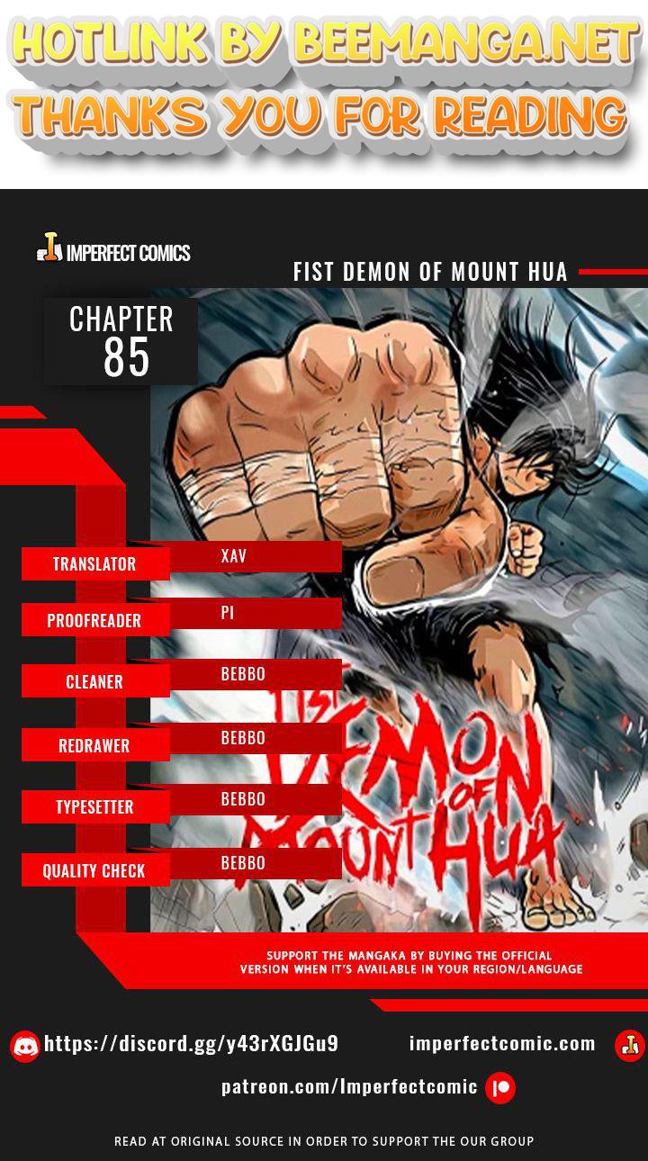 Fist Demon of Mount Hua Chapter 85 - page 1