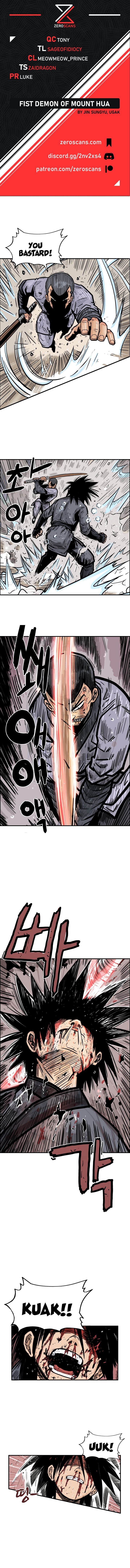 Fist Demon of Mount Hua Chapter 8 - page 1