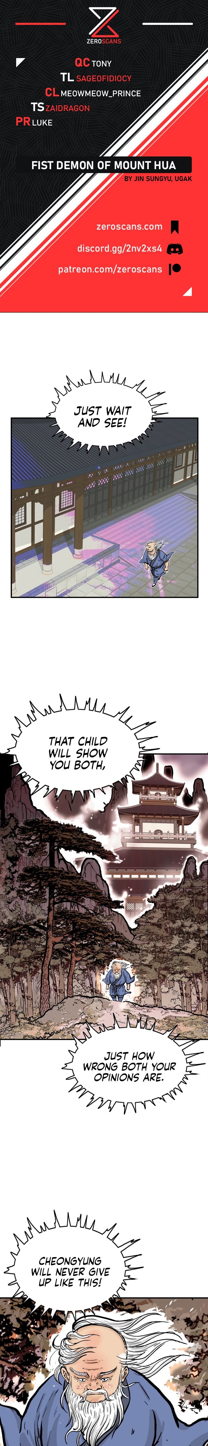 Fist Demon of Mount Hua Chapter 10 - page 1