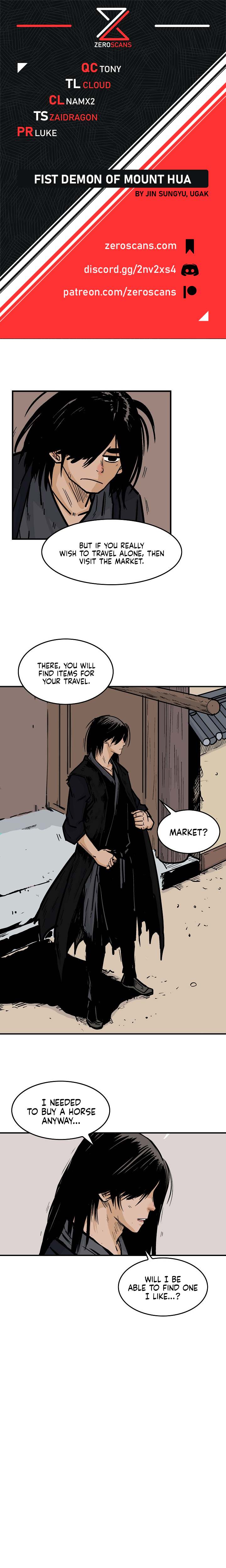 Fist Demon of Mount Hua Chapter 28 - page 1