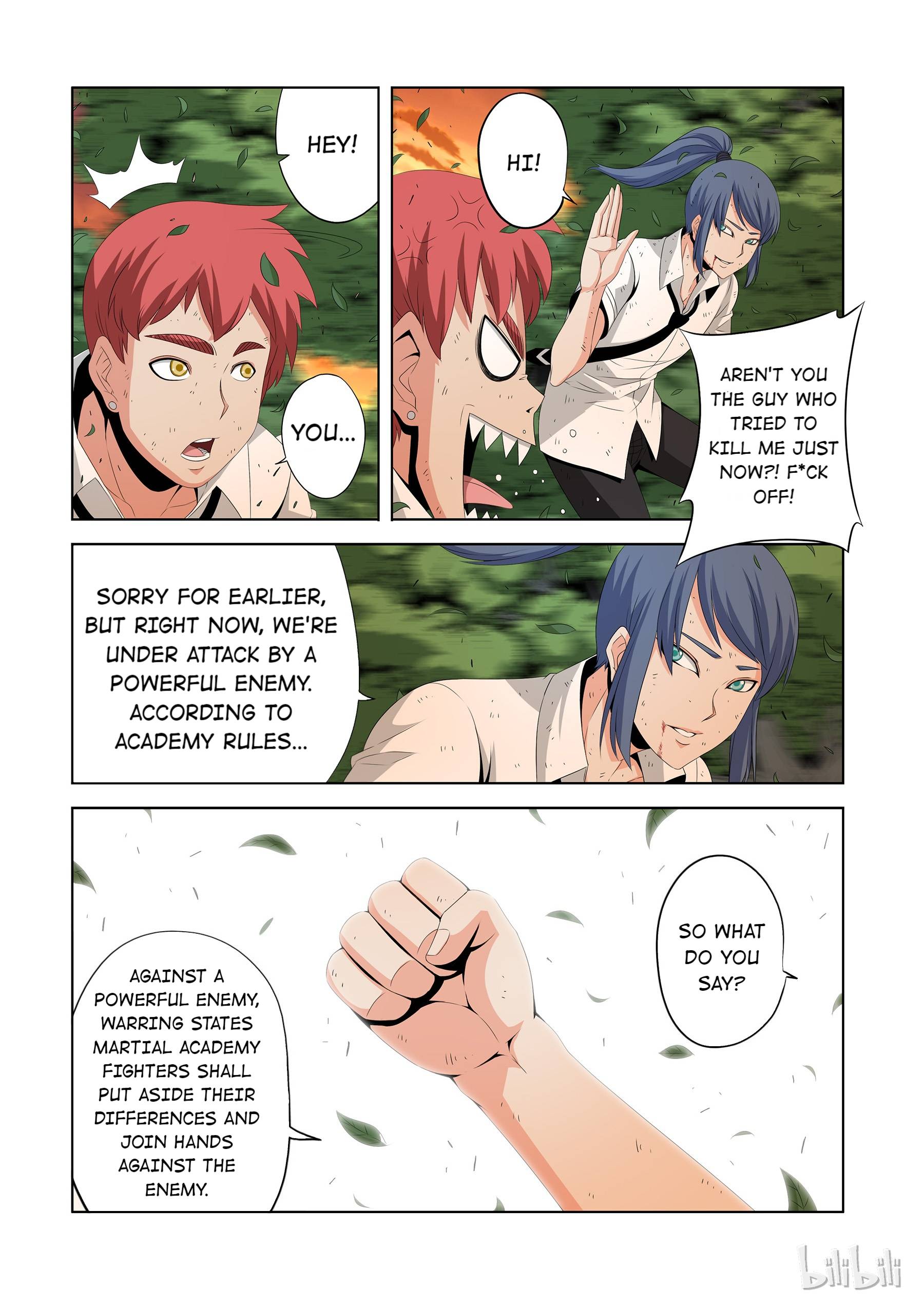 Warring States Martial Academy chapter 42 - page 7