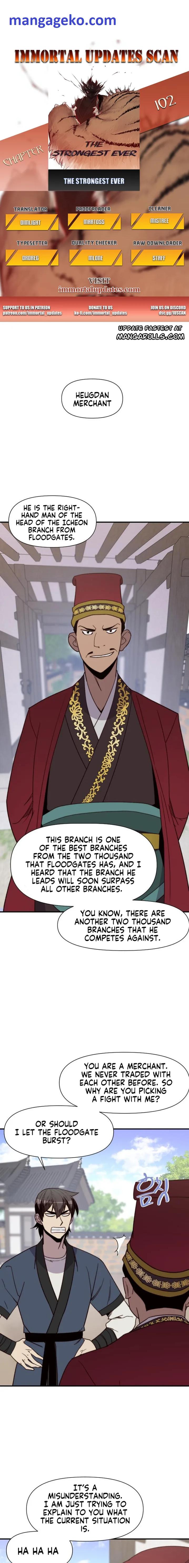 The Strongest Ever chapter 102 - page 1