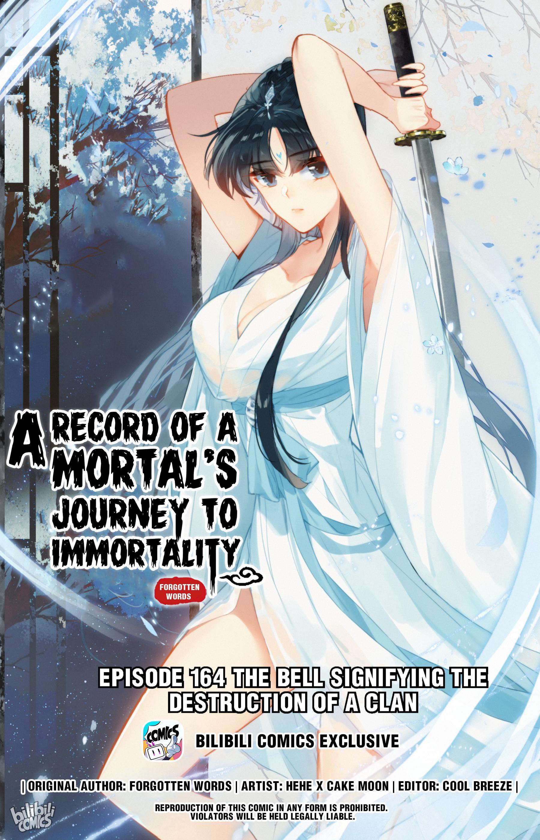 I Will Become An Immortal Chapter 164 - page 1