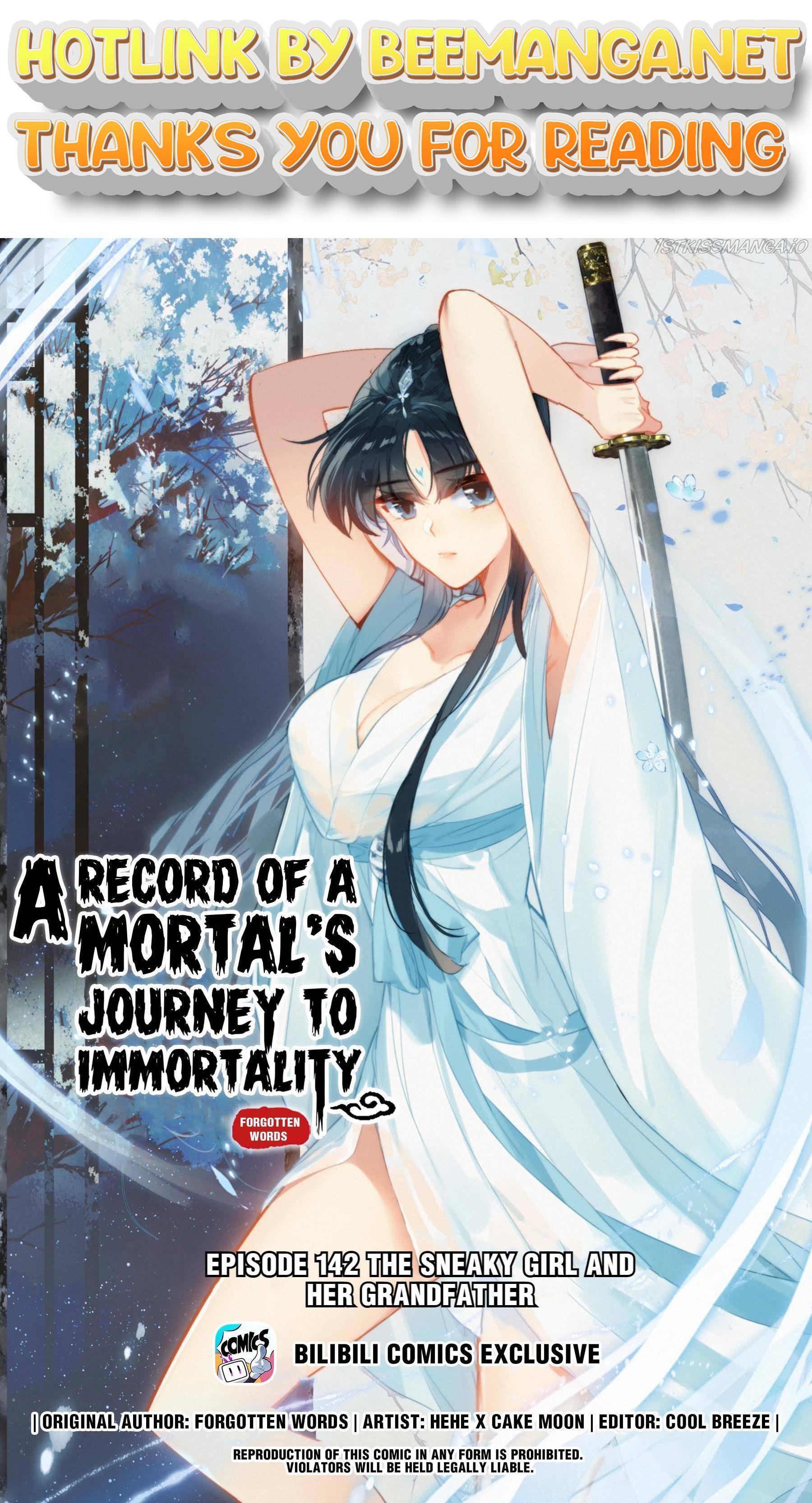 I Will Become An Immortal Chapter 142 - page 1