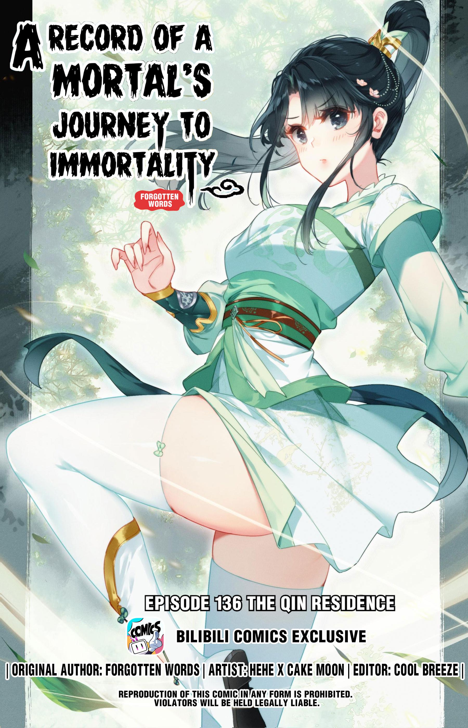 I Will Become An Immortal Chapter 136 - page 1