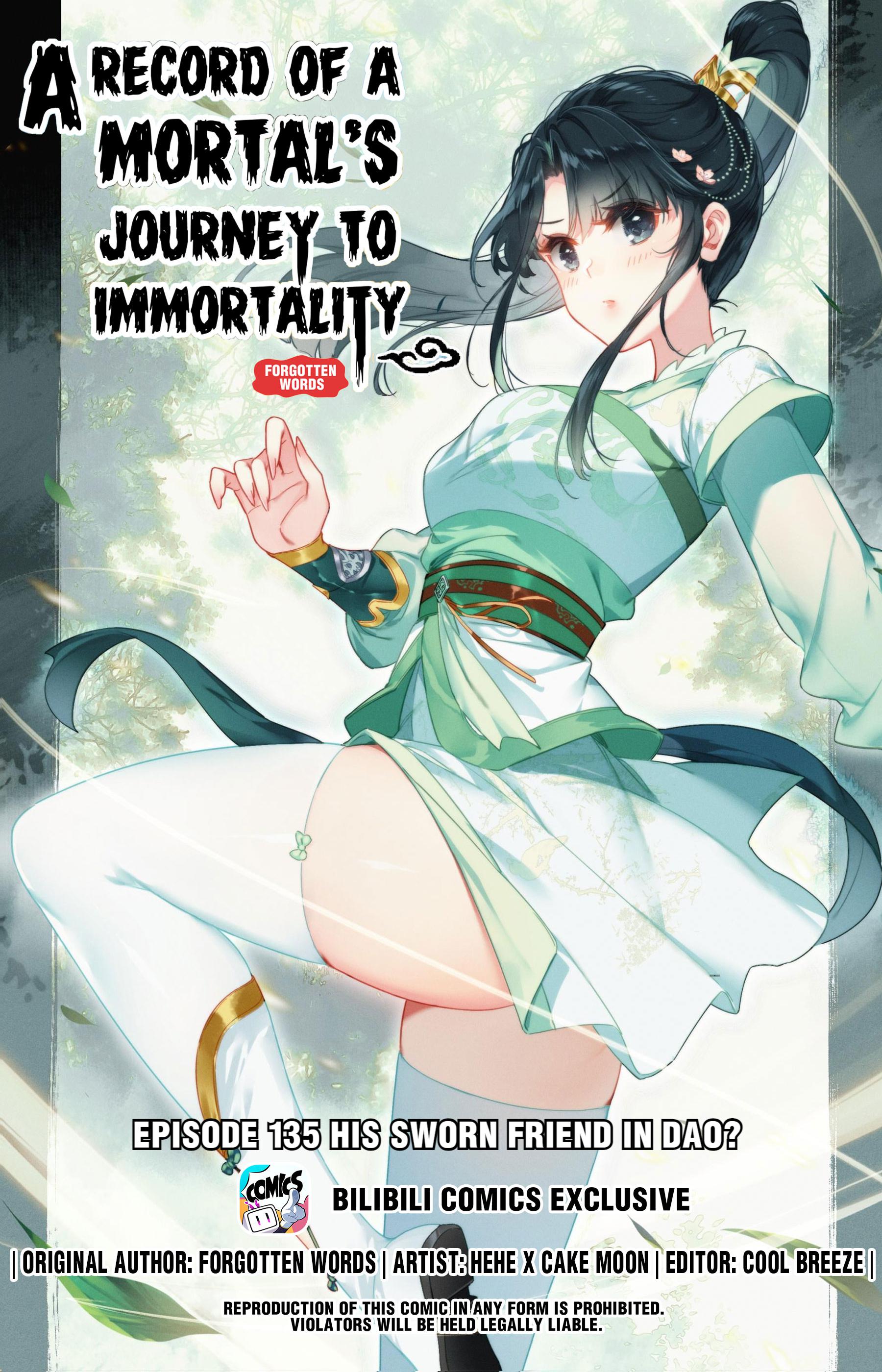 I Will Become An Immortal Chapter 135 - page 1