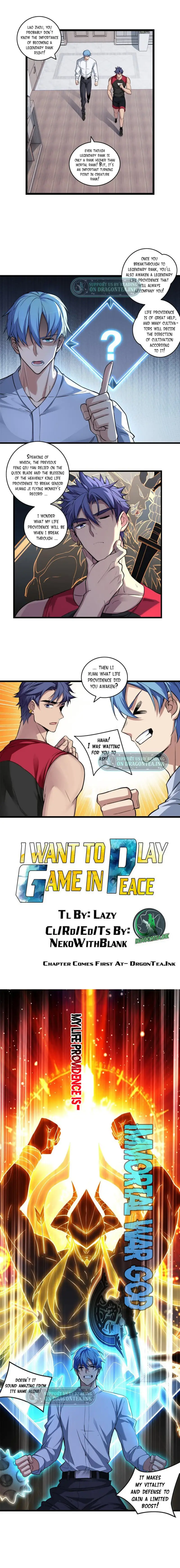 I Just Want To Game In Peace Chapter 87 - page 3