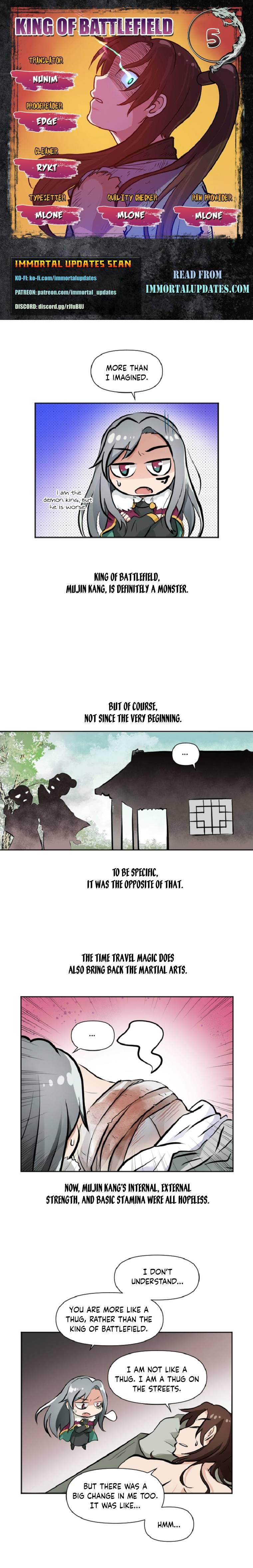 King Of Battlefield Chapter 5 - page 1